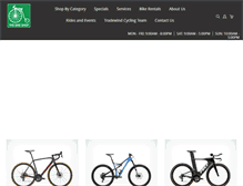 Tablet Screenshot of bikeshophawaii.com